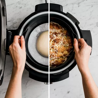 Ninja - Foodi 14-in-1 8qt. XL Pressure Cooker & Steam Fryer With SmartLid - Stainless/Black 20 Ninja - Foodi 14-in-1 8qt. XL Pressure Cooker & Steam Fryer With SmartLid - Stainless/Black - Image 18