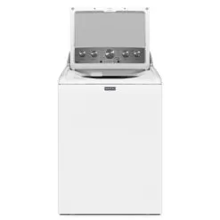 Maytag - 4.8 Cu. Ft. High Efficiency Top Load Washer With Extra Power Button - White -Appliance Shop 3416195f a0b6 59df 95e6 02809ea0dad0