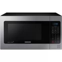 Samsung - 1.1 Cu. Ft. Countertop Microwave With Grilling Element - Stainless Steel -Appliance Shop 3439b7ce acb1 40aa 9e81 604437e1070b