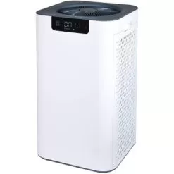 Soleus Air HEPA Whole Home Air Purifier With 6 Stage Filter And Laser Air Quality Indication - White