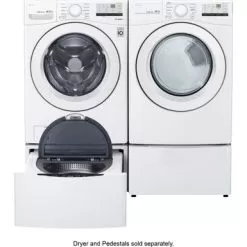 LG - 4.5 Cu. Ft. High Efficiency Stackable Front-Load Washer With 6Motion Technology - White 34 LG - 4.5 Cu. Ft. High Efficiency Stackable Front-Load Washer With 6Motion Technology - White -Appliance Shop 3468aa5b 2c0d 548d b885 26f297249e68