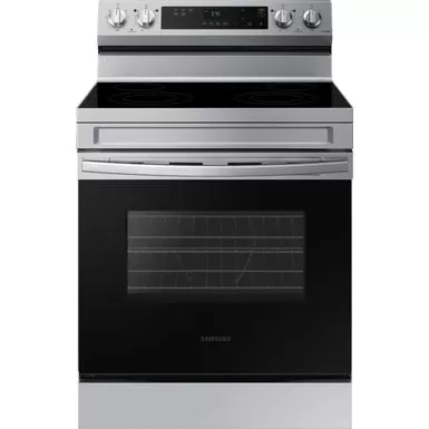 Samsung - 6.3 Cu. Ft. Freestanding Electric Range With WiFi And Steam Clean - Stainless Steel 3 Samsung - 6.3 Cu. Ft. Freestanding Electric Range With WiFi And Steam Clean - Stainless Steel