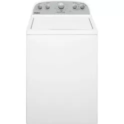Whirlpool - 3.8 Cu. Ft. High Efficiency Top Load Washer With 360 Wash Agitator - White