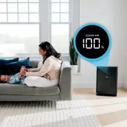 Shark - Air Purifier 4 With Anti-Allergen Multi-Filter & Advanced Odor Lock, 1,000 Sq. Ft. - Charcoal Gray -Appliance Shop 35d6eefc 7cff 5528 be02 7511f4821775