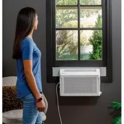 GE Profile - ClearView 350 Sq. Ft. 8,300 BTU Smart Ultra Quiet Window Air Conditioner With Wifi And Remote - White -Appliance Shop 3604b8eb 153f 5538 a68c 34f1118ee890