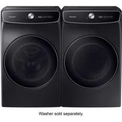 Samsung - 7.5 Cu. Ft. Smart Electric Dryer With Steam And FlexDry - Black -Appliance Shop 36f8cd6c abbe 5916 8e52 9c06fa8565fb
