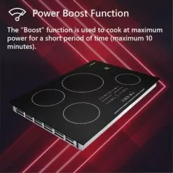 Equator 30" Built-in Induction Cooktop 4 Burner - Black -Appliance Shop 37519331 f0b0 4864 9119 d5ab29cad60d