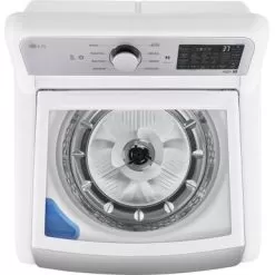 LG - 5.3 Cu. Ft. High-Efficiency Smart Top Load Washer With 4-Way Agitator And TurboWash3D - White 25 LG - 5.3 Cu. Ft. High-Efficiency Smart Top Load Washer With 4-Way Agitator And TurboWash3D - White -Appliance Shop 37c16bf2 b155 5c85 ac01 5445468886d7