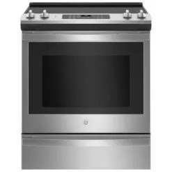 Ge Ada 30" Stainless Steel Slide-in Electric Convection Range With No Preheat Air Fry