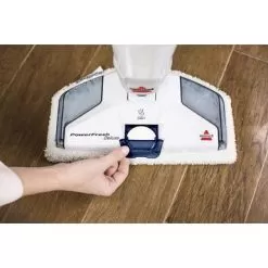 BISSELL - PowerFresh Deluxe Corded Steam Mop - Brite White/Saphire Waltz 15 BISSELL - PowerFresh Deluxe Corded Steam Mop - Brite White/Saphire Waltz -Appliance Shop 3850d785 28a7 5636 9783 691002fa7fd0