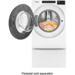 Whirlpool - 4.5 Cu. Ft. High-Efficiency Stackable Front Load Washer With Steam And Tumble Fresh - White -Appliance Shop 389f3eed 0398 5ede a43c 38d5f78bf739
