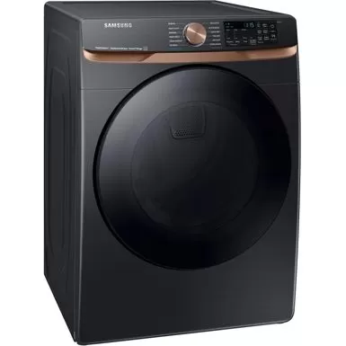 Samsung - 7.5 Cu. Ft. Stackable Smart Electric Dryer With Steam And Sensor Dry - Brushed Black 14 Samsung - 7.5 Cu. Ft. Stackable Smart Electric Dryer With Steam And Sensor Dry - Brushed Black - Image 12