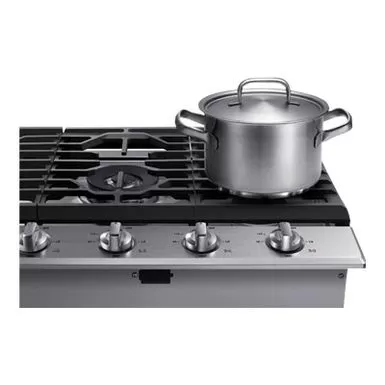 Samsung Ada 30" Stainless Steel Smart Gas Cooktop With Illuminated Knobs 5 Samsung Ada 30" Stainless Steel Smart Gas Cooktop With Illuminated Knobs - Image 3