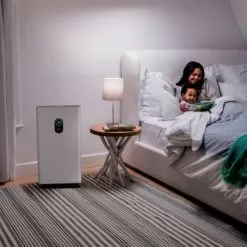 Shark - Air Purifier 6 With Anti-Allergen HEPA Filter Advanced Odor Lock, 1,200 Sq. Ft., Smart Sensing - White -Appliance Shop 39a62dbb 7c2a 537e b7bf cab3f751c568