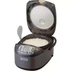 Zojirushi - 10 Cup Umami Micom Rice Cooker & Warmer - Metallic Black -Appliance Shop 39a853f8 733b 52a9 a593 166e5932d41f