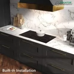 Equator 30" Built-in Induction Cooktop 4 Burner - Black -Appliance Shop 3a59da21 6442 4cc6 92a9 594a2a81cf16
