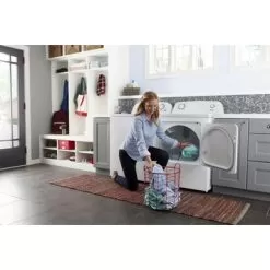 Amana - 6.5 Cu. Ft. Gas Dryer With Automatic Dryness Control - White -Appliance Shop 3ab5e207 9f69 5af6 b6e1 83f4e85b5268