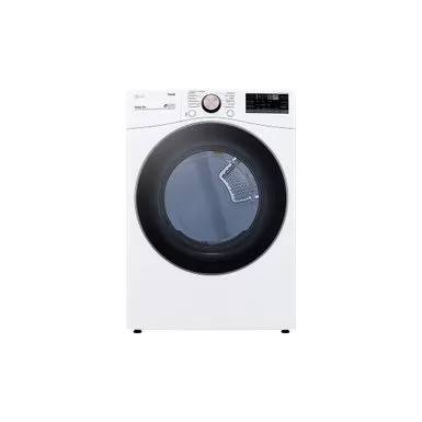 LG 7.4 Cu.ft. Ultra Large Capacity Electric Dryer With Sensor Dry, TurboSteam Technology And Wi-Fi Connectivity, White - White 4 LG 7.4 Cu.ft. Ultra Large Capacity Electric Dryer With Sensor Dry, TurboSteam Technology And Wi-Fi Connectivity, White - White - Image 2