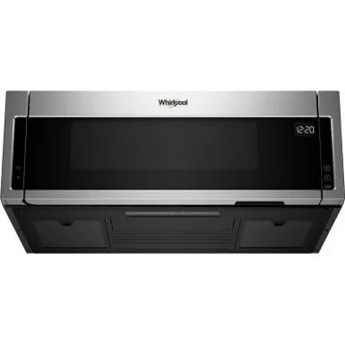 Whirlpool - 1.1 Cu. Ft. Low Profile Over-the-Range Microwave Hood Combination - Stainless Steel 15 Whirlpool - 1.1 Cu. Ft. Low Profile Over-the-Range Microwave Hood Combination - Stainless Steel - Image 13