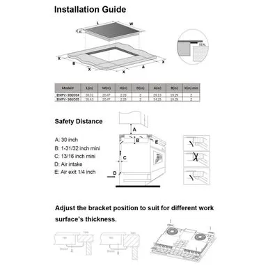 36-in 5 Elements Built-In Electric Induction Cooktop Including Bridge Element - 36" - Black 4 36-in 5 Elements Built-In Electric Induction Cooktop Including Bridge Element - 36" - Black - Image 2