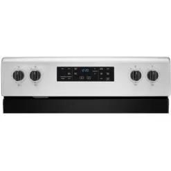 Whirlpool - 5.3 Cu. Ft. Freestanding Electric Range With Steam-Cleaning And Frozen Bake™ - Stainless Steel -Appliance Shop 3b7924fd 6104 5037 8827 4811dc32e3ea
