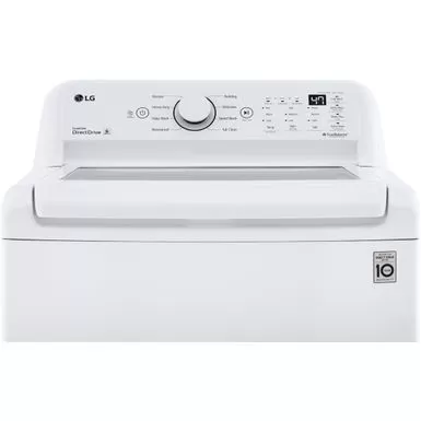 LG - 4.5 Cu. Ft. Smart Top Load Washer With Vibration Reduction And TurboDrum Technology - White 17 LG - 4.5 Cu. Ft. Smart Top Load Washer With Vibration Reduction And TurboDrum Technology - White - Image 15