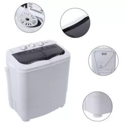 Compact Twin Tub Semi-automatic Washing Machine - Grey -Appliance Shop 3bd56ebd 5a2e 4ba1 b673 0cec5b7e2cdb
