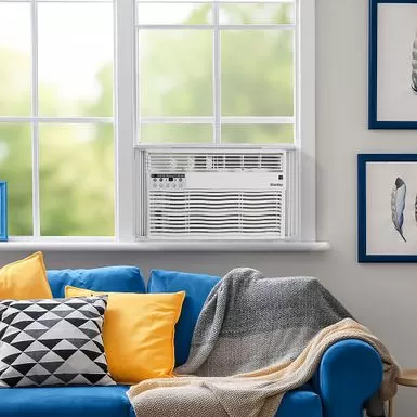 Danby - DAC120EB8WDB 550 Sq. Ft. Window Air Conditioner - White 12 Danby - DAC120EB8WDB 550 Sq. Ft. Window Air Conditioner - White - Image 10