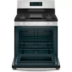 GE - 5.0 Cu. Ft. Freestanding Gas Range - Stainless Steel 36 GE - 5.0 Cu. Ft. Freestanding Gas Range - Stainless Steel -Appliance Shop 3c50c9e9 142b 5af9 8c8b 204a66107521