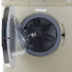 Equator Compact 13 Lbs Combination Washer Dryer Vented/Ventless Dry + Laundry Pedestal With Drawer - Orange -Appliance Shop 3cc9cd73 0bdc 4ee5 8d63 4d0e238641bb