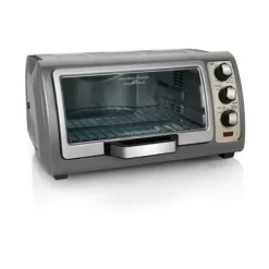 Hamilton Beach - 6 Slice Easy Reach Convection Toaster Oven Silver 14 Hamilton Beach - 6 Slice Easy Reach Convection Toaster Oven Silver -Appliance Shop 3d4f4771 1f1a 4a7a b293 e87b41f407a9