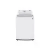 LG 5.0 Cu. Ft. Mega Capacity Top Load Washer With TurboDrum Technology - White - White