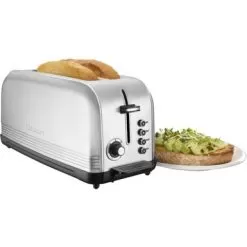 Cuisinart - Long Slot Toaster - Stainless Steel -Appliance Shop 3db7e1f5 6bd7 5c64 a034 70bcf8142bed