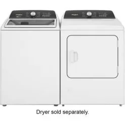 Whirlpool - 4.7-4.8 Cu. Ft. Top Load Washer With 2 In 1 Removable Agitator - White -Appliance Shop 3df73723 550c 529d 8578 3b15e526a590