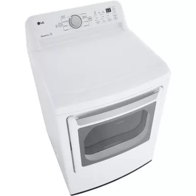 LG - 7.3 Cu. Ft. Smart Gas Dryer With Sensor Dry - White 14 LG - 7.3 Cu. Ft. Smart Gas Dryer With Sensor Dry - White - Image 12
