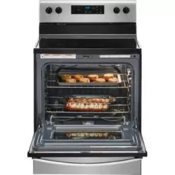 Whirlpool - 5.3 Cu. Ft. Freestanding Electric Range With Keep Warm Setting - Stainless Steel -Appliance Shop 3ea46747 6543 5f93 a1b0 8b53de572156