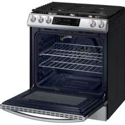 Samsung - 6.0 Cu. Ft. Front Control Slide-In Gas Convection Range With Air Fry & Wi-Fi, Fingerprint Resistant - Stainless Steel 26 Samsung - 6.0 Cu. Ft. Front Control Slide-In Gas Convection Range With Air Fry & Wi-Fi, Fingerprint Resistant - Stainless Steel -Appliance Shop 3f0a402b 2723 58ae ba6c 458e2e1d08ed