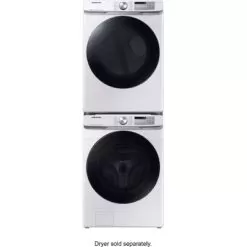 Samsung - 4.5 Cu. Ft. Large Capacity Smart Front Load Washer With Super Speed Wash - White -Appliance Shop 3f24a056 a57c 52d0 afab b1d4a755baf4