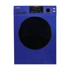 Equator Digital Compact 110V Vented/Ventless 18 Lbs Combo Washer Dryer 1400 RPM - Blue