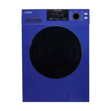 Equator Digital Compact 110V Vented/Ventless 18 Lbs Combo Washer Dryer 1400 RPM - Blue 3 Equator Digital Compact 110V Vented/Ventless 18 Lbs Combo Washer Dryer 1400 RPM - Blue