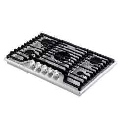 Pro-style 30 In. Built-in Gas Cooktop With 5 Sealed Burners - LPG Convertible In Stainless Steel - Silver -Appliance Shop 3fb5210c 1758 479e abe0 66c28e04e40a