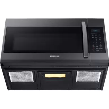 Samsung - 1.9 Cu. Ft. Over-the-Range Microwave With Sensor Cook - Black Stainless Steel 10 Samsung - 1.9 Cu. Ft. Over-the-Range Microwave With Sensor Cook - Black Stainless Steel - Image 8