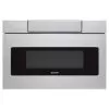 Sharp - 24" 1.2 Cu. Ft. Built-in Microwave Drawer - Stainless Steel
