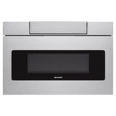Sharp - 24" 1.2 Cu. Ft. Built-in Microwave Drawer - Stainless Steel 3 Sharp - 24" 1.2 Cu. Ft. Built-in Microwave Drawer - Stainless Steel