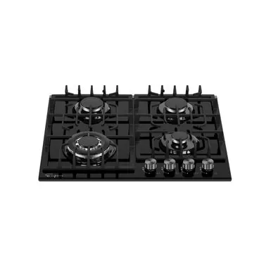 Built-in 24" Gas Cooktop - 4 Sealed Burners Cook Tops In Black - 24" 6 Built-in 24" Gas Cooktop - 4 Sealed Burners Cook Tops In Black - 24" - Image 4