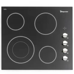 Magic Chef 24'" Built-In Electric Cooktop In Black