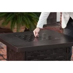 Fire Sense - Armstrong LPG Fire Pit - Antique Bronze -Appliance Shop 420c2c02 5abf 549e 985a 08775952ace0