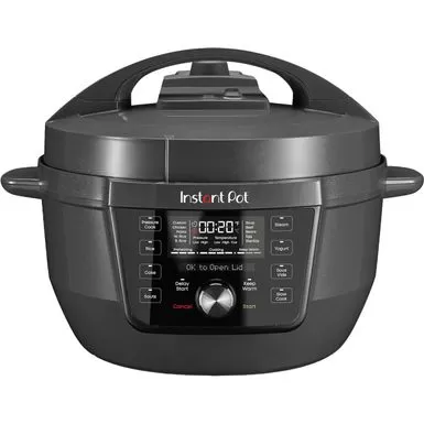 Instant Pot - RIO WIDE Plus 7.5Qt 7-in-1 Electric Pressure Cooker & Multi-Cooker - Black 3 Instant Pot - RIO WIDE Plus 7.5Qt 7-in-1 Electric Pressure Cooker & Multi-Cooker - Black