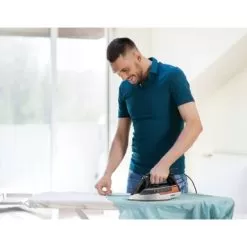 Conair - ExtremeSteam Steam Iron - White/Silver/Black -Appliance Shop 42995b28 4ef0 58f7 83cb c3cb5b0e7c10