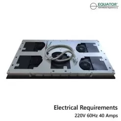 Equator 30" Built-in Induction Cooktop 4 Burner - Black -Appliance Shop 42def6d4 474e 4b19 af72 64731843ef15